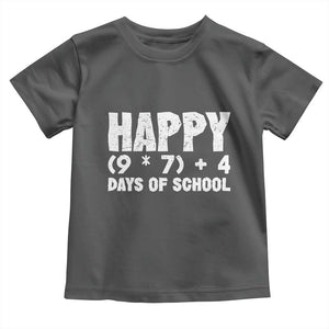 67 Days Of School Toddler T Shirt Do The Math 67 Meme Funny Six Seven Teacher TS10 Dark Heather Print Your Wear