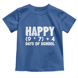 67 Days Of School Toddler T Shirt Do The Math 67 Meme Funny Six Seven Teacher TS10 Royal Blue Print Your Wear