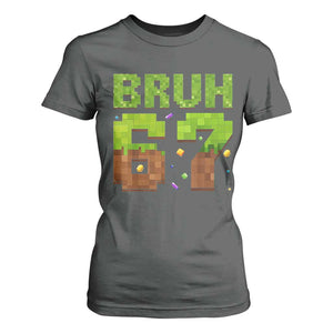 Funny Six Seven T Shirt For Women 67 Meme 6 7 Boy Game Pixel Number TS10 Dark Heather Print Your Wear