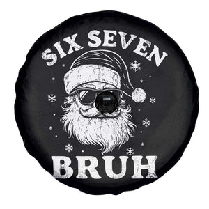 67 Christmas Six Seven Bruh Spare Tire Cover Funny Santa 6 7 Meme TS10 Print Your Wear