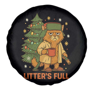 Litters Full Spare Tire Cover Funny Christmas Vacation Cat TS10 Print Your Wear
