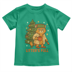 Litters Full Toddler T Shirt Funny Christmas Vacation Cat TS10 Irish Green Print Your Wear