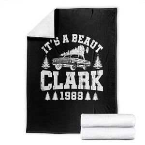 It's a Beaut Clark Throw Blanket Funny Christmas Vacation TS10 Black Print Your Wear