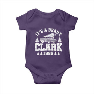It's a Beaut Clark Baby Onesie Funny Christmas Vacation TS10 Purple Print Your Wear