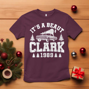 It's a Beaut Clark T Shirt Funny Christmas Vacation TS10 Maroon Print Your Wear