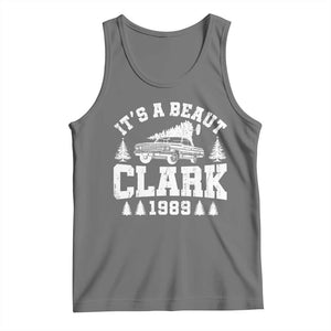 It's a Beaut Clark Tank Top Funny Christmas Vacation TS10 Black Heather Print Your Wear