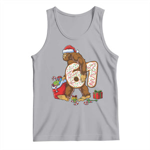 Christmas Bigfoot 67 Meme Tank Top Funny Six Seven Gen Alpha Slang Sasquatch TS10 Athletic Heather Print Your Wear