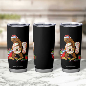 Christmas Bigfoot 67 Meme Tumbler Cup Funny Six Seven Gen Alpha Slang Sasquatch TS10 Print Your Wear