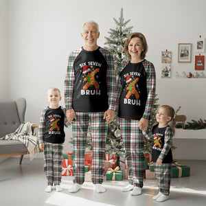 67 Christmas Six Seven Bruh Gingerbread Plaid Pajama Set Funny Six Seven Meme Boys TS10 Christmas Plaid Print Your Wear