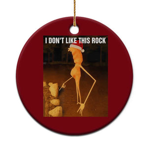 Marcus The Worm I Don't Like This Rock Ceramic Ornament TS10 1pc Red Print Your Wear