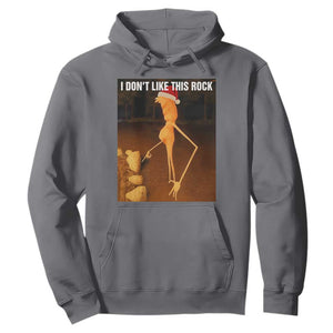 Marcus The Worm I Don't Like This Rock Hoodie TS10 Charcoal Print Your Wear