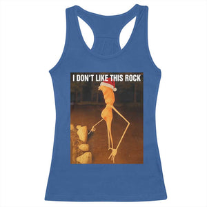 Marcus The Worm I Don't Like This Rock Racerback Tank Top TS10 Royal Blue Print Your Wear