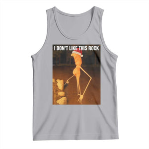 Marcus The Worm I Don't Like This Rock Tank Top TS10 Athletic Heather Print Your Wear