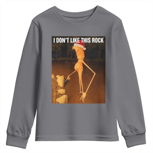 Marcus The Worm I Don't Like This Rock Youth Sweatshirt TS10 Charcoal Print Your Wear