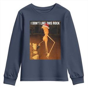 Marcus The Worm I Don't Like This Rock Youth Sweatshirt TS10 Navy Print Your Wear