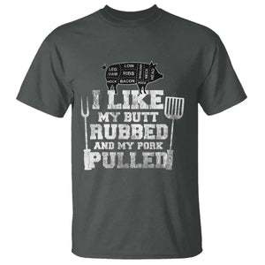 Funny BBQ T Shirt Hilarious Grill Chef Grilling Gift Pork Rub Smoking Meat Smoker TS10 Dark Heather Print Your Wear