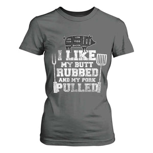 Funny BBQ T Shirt For Women Hilarious Grill Chef Grilling Gift Pork Rub Smoking Meat Smoker TS10 Dark Heather Print Your Wear