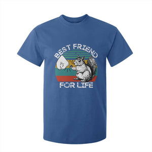 Squirrel Lover T Shirt For Kid Funny Vintage Squirrel Gift Best Friend For Life TS10 Royal Blue Print Your Wear