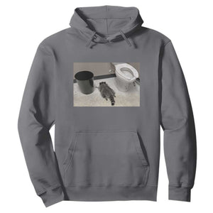 Funny Drunk Raccoon Hoodie Vintage Liquor Store Trash Panda Memes TS10 Charcoal Print Your Wear
