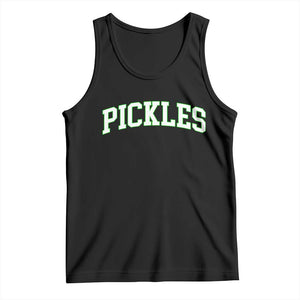 Vintage Pickle Tank Top Canning Season Pickle Lover Vintage Sports Style 80s 90s Gifts TS10 Black Print Your Wear