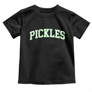 Vintage Pickle Toddler T Shirt Canning Season Pickle Lover Vintage Sports Style 80s 90s Gifts TS10 Black Print Your Wear