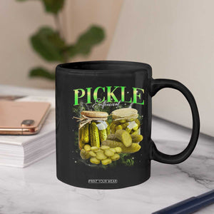 Pickle Lovers Coffee Mug Retro Pickle Enthusiast Vintage 90s Graphic TS10 Print Your Wear