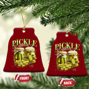Pickle Lovers Ceramic Ornament Retro Pickle Enthusiast Vintage 90s Graphic TS10 Print Your Wear