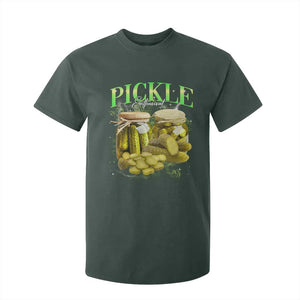 Pickle Lovers T Shirt For Kid Retro Pickle Enthusiast Vintage 90s Graphic TS10 Dark Forest Green Print Your Wear