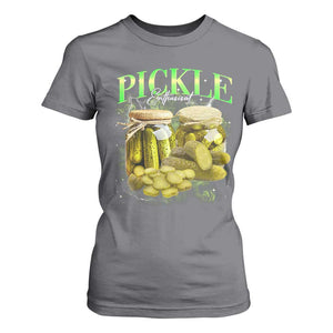 Pickle Lovers T Shirt For Women Retro Pickle Enthusiast Vintage 90s Graphic TS10 Charcoal Print Your Wear