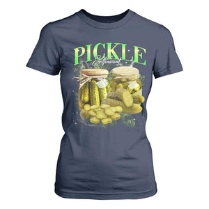 Pickle Lovers T Shirt For Women Retro Pickle Enthusiast Vintage 90s Graphic TS10 Navy Print Your Wear