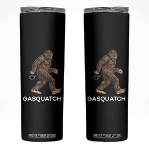 Funny Bigfoot Skinny Tumbler Gasquatch Gassy Sasquatch Fart Meme TS10 Black Print Your Wear