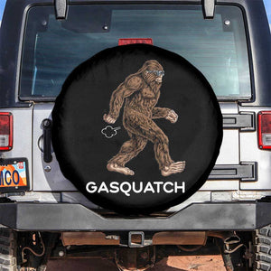 Funny Bigfoot Spare Tire Cover Gasquatch Gassy Sasquatch Fart Meme TS10 No hole Black Print Your Wear