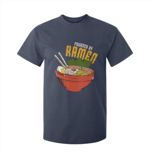 Powered by Ramen T Shirt For Kid Japanese Love Anime Noodles TS10 Navy Print Your Wear
