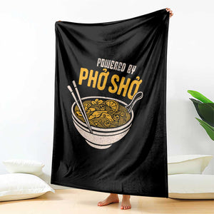 Vietnamese Pho Throw Blanket Funny Vietnam Foodie Food Humor TS10 Print Your Wear