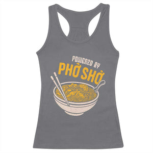 Vietnamese Pho Racerback Tank Top Funny Vietnam Foodie Food Humor TS10 Charcoal Print Your Wear