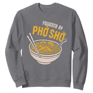 Vietnamese Pho Sweatshirt Funny Vietnam Foodie Food Humor TS10 Charcoal Print Your Wear