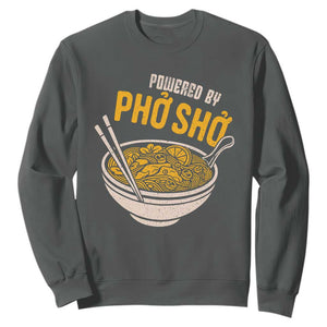 Vietnamese Pho Sweatshirt Funny Vietnam Foodie Food Humor TS10 Dark Heather Print Your Wear