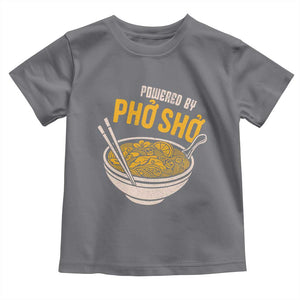 Vietnamese Pho Toddler T Shirt Funny Vietnam Foodie Food Humor TS10 Charcoal Print Your Wear
