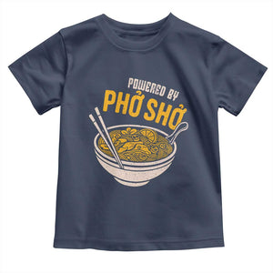 Vietnamese Pho Toddler T Shirt Funny Vietnam Foodie Food Humor TS10 Navy Print Your Wear