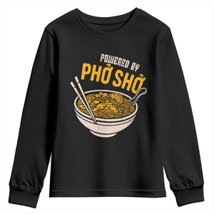 Vietnamese Pho Youth Sweatshirt Funny Vietnam Foodie Food Humor TS10 Black Print Your Wear