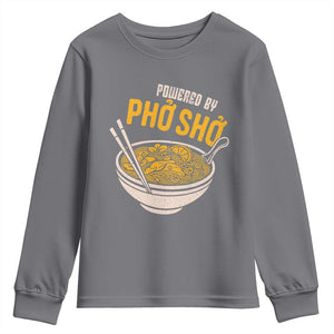Vietnamese Pho Youth Sweatshirt Funny Vietnam Foodie Food Humor TS10 Charcoal Print Your Wear