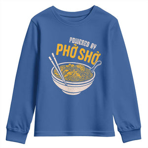 Vietnamese Pho Youth Sweatshirt Funny Vietnam Foodie Food Humor TS10 Royal Blue Print Your Wear