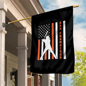 Retro San Francisco Garden Flag Cool Distressed Baseball Fans SF USA Flag TS10 Print Your Wear