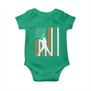 Retro San Francisco Baby Onesie Cool Distressed Baseball Fans SF USA Flag TS10 Irish Green Print Your Wear