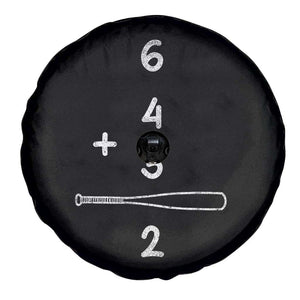 Double Play Spare Tire Cover 6 4 3 2 Vintage Baseball Bat Softball Player TS10 Print Your Wear