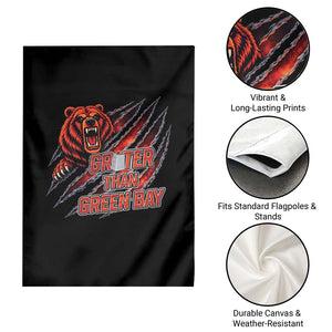 Grater Than GB Garden Flag Grate Cheese Foolball Fans TS10 Print Your Wear