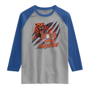 Grater Than GB Raglan Shirt Grate Cheese Foolball Fans TS10 Sport Gray Royal Print Your Wear