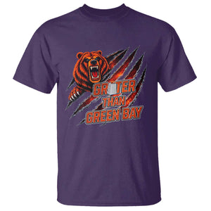 Grater Than GB T Shirt Grate Cheese Foolball Fans TS10 Purple Print Your Wear