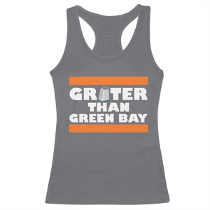 BF Game Day Racerback Tank Top Funny Grater Than GB Foolball Fans TS10 Charcoal Print Your Wear