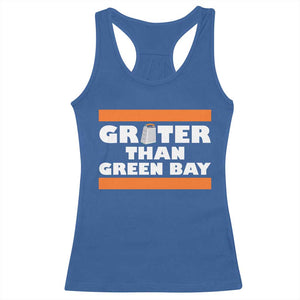 BF Game Day Racerback Tank Top Funny Grater Than GB Foolball Fans TS10 Royal Blue Print Your Wear